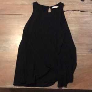 Mango womens black top XS